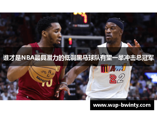 谁才是NBA最具潜力的低调黑马球队有望一举冲击总冠军